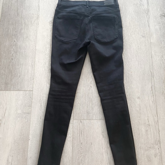 Express | Black high waisted skinny jeans - Picture 7 of 9